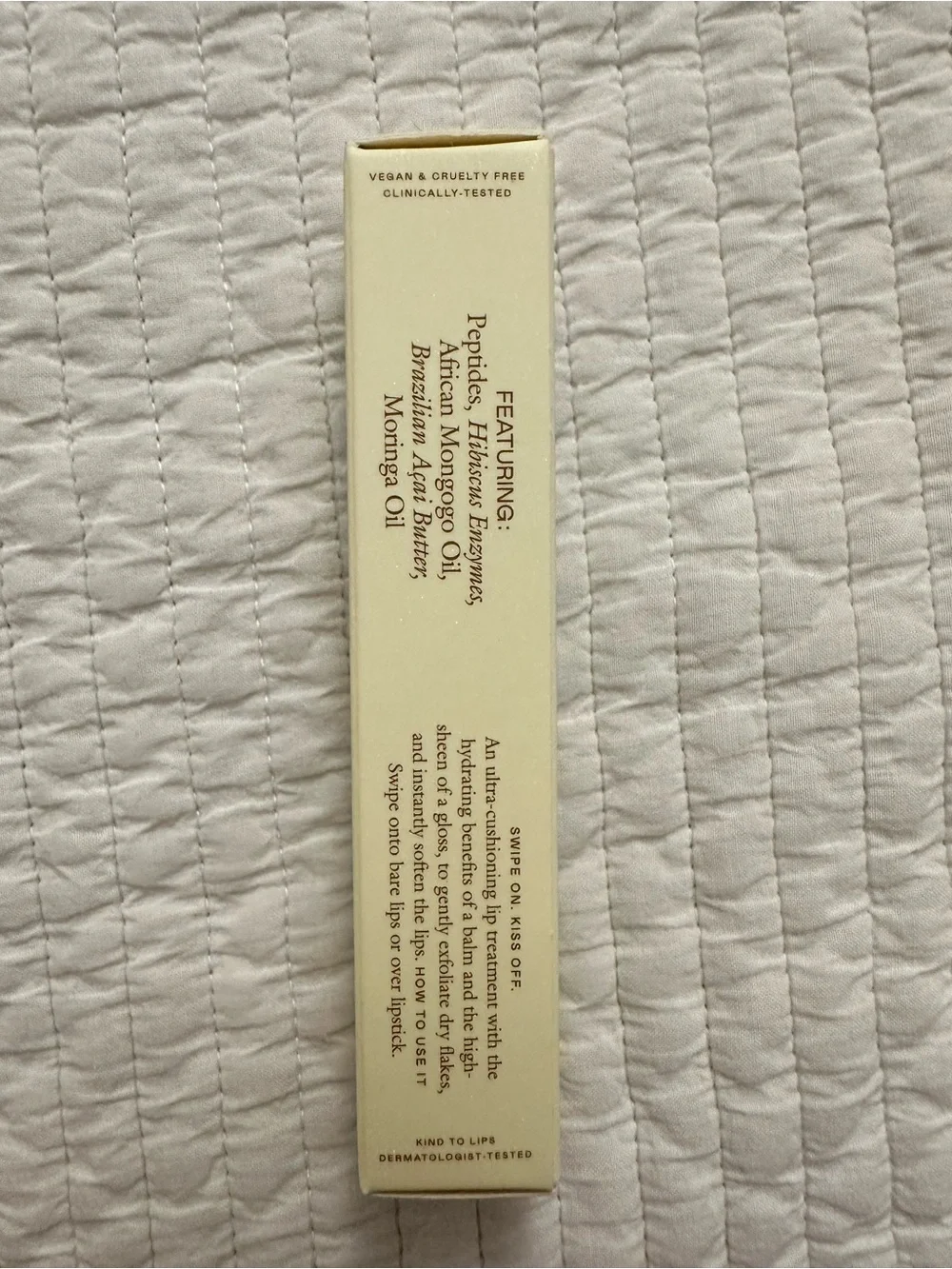 LIMITED EDITION Eadem Croissant Au Beurre Lip Balm & Gloss — Cream Shade